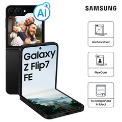 SAMSUNG - Galaxy Z Flip7 Fe 128gb Black