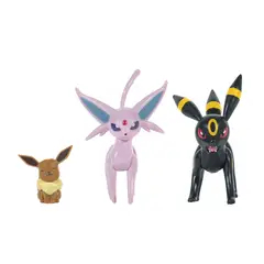 POKEMON - Set De 3 Figuras Evolucion Eevee