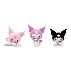 HELLO KITTY - Figuras Kuromi 10cm Pack X3 And Friends