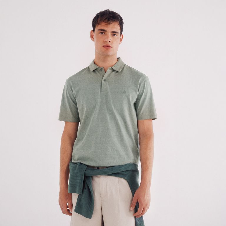 Polo 100% Algodón Casual Hombre
