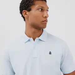 CORTEFIEL - POLO BASICO INTERS. AZUL OSCURO S