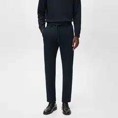 MANGO - Pantalón Slim Fit Comfort Stretch Cordón