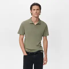 MANGO - Polo Algodón Tagah Slim Fit Man