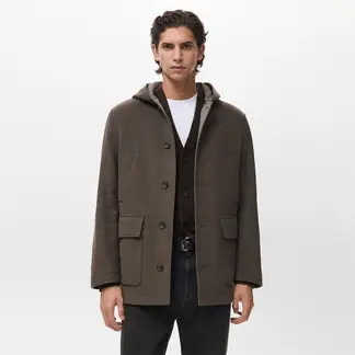 MANGO - Casaca Sancho Lana Man