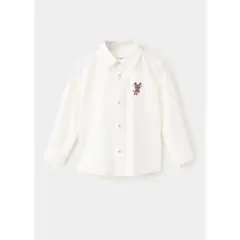 MANGO KIDS - Camisa Niño Navidad Algodón