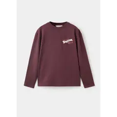 MANGO KIDS - Polo Niño Navidad Manga Larga Algodón