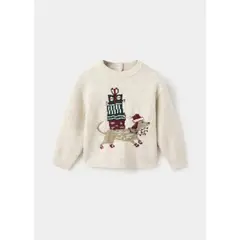 MANGO KIDS - Chompa Bebé Niño Navidad