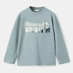 MANGO KIDS - Polo Niño Manga Larga Algodón