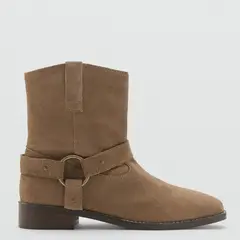 MANGO TEEN - Botines De Cuero Mujer