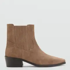 MANGO TEEN - Botines De Cuero Mujer