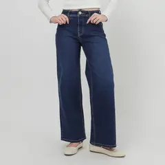 DOO AUSTRALIA - Jean Wide Leg Tiro Alto Mujer