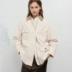 MANGO - Casaca Denim Mujer