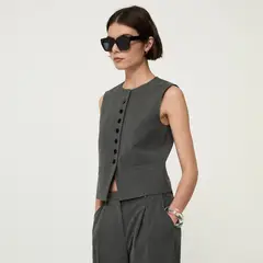 MANGO - Chaleco Mujer