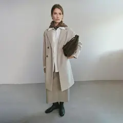 MANGO - Abrigo Largo Mujer