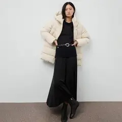 MANGO - Casaca Larga Mujer