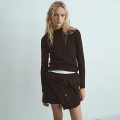 MANGO - Chompa Manga Larga Mujer