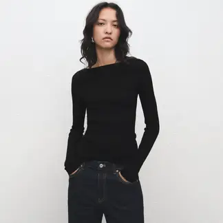 MANGO - Chompa Manga Larga Mujer