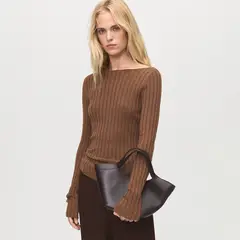 MANGO - Chompa Manga Larga Mujer