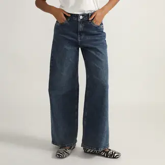 DENIMLAB - Jean Wide Leg Tiro Medio Mujer