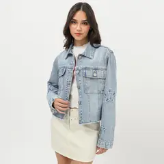 SYBILLA - Casaca Denim Mujer