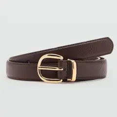 MANGO - Cinturón Laminas Mujer