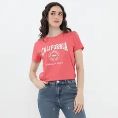 AMERICAN ABBEY - Polo Manga Corta Mujer