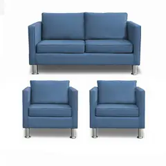 CASA BELLA - Juego De Sala 3-1-1 Cuerpos Marcus Acero