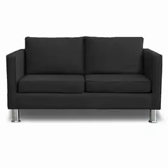 CASA BELLA - Sofá 3 Cuerpos Marcus Negro