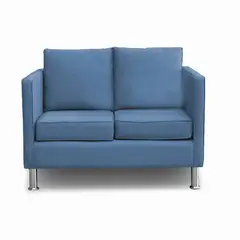 CASA BELLA - Sofá 2 Cuerpos Marcus Acero