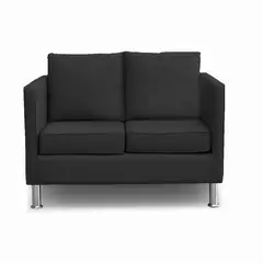 CASA BELLA - Sofá 2 Cuerpos Marcus Negro