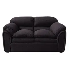 CASA BELLA - Sofá 2 Cuerpos Rainiero Negro