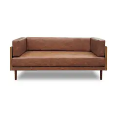 CASA BELLA - Sofá 3 Cuerpos Terranova Chocolate