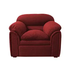 CASABELLA - Sofá 2 Cuerpos Rainiero Rojo