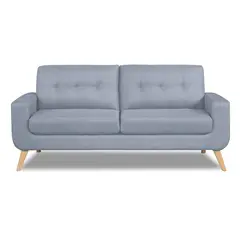 CASA BELLA - Sofá 3 Cuerpos Reihan Gris