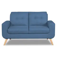 CASABELLA - Sofá 2 Cuerpos Reihan Rojo