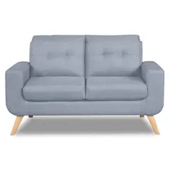 CASABELLA - Sofá 2 Cuerpos Reihan Rojo