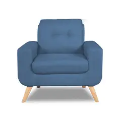 CASABELLA - Sofá 1 Cuerpo Reihan Rojo