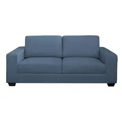 CASA BELLA - Sofá 3 Cuerpos Russian Acero