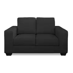 CASA BELLA - Sofá 2 Cuerpos Russian Negro