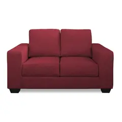 CASA BELLA - Sofá 2 Cuerpos Russian Rojo