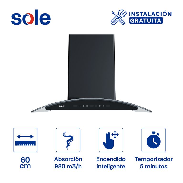 Campana Venus Ink 60 Cm