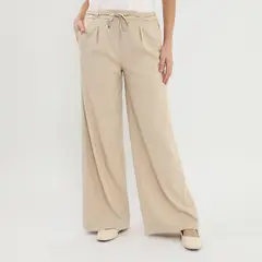 APOLOGY - Pantalón Wide Leg Tiro Medio Mujer