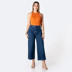 PIONIER - Jean Straight Tiro Alto Mujer