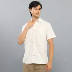 HUNTINGTON - Camisa Manga corta 100% Algodón Regular fit Hombre