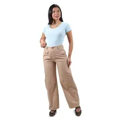 FORDAN JEANS - Pantalón Balloon Mujer