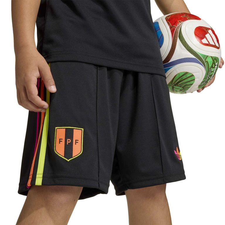 Shorts deportivos kids Perú 2026 Away