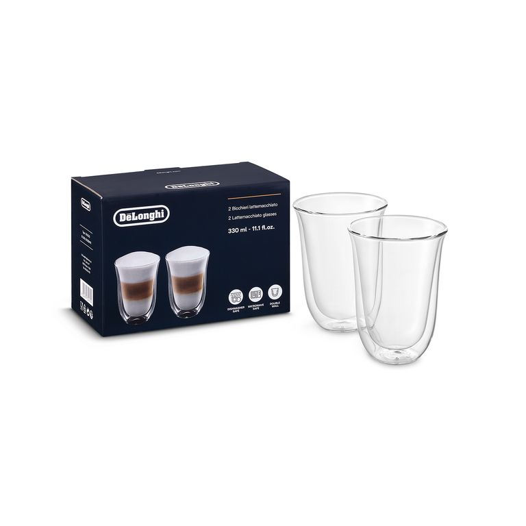 Set 2 tazas latte macchiato 220 ml