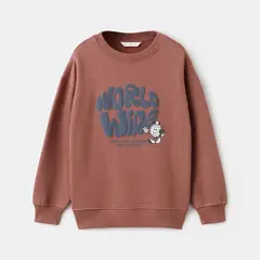 MANGO KIDS - Polera Niño Algodón