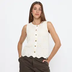 UNIVERSITY CLUB - Top Sin Mangas Mujer