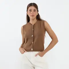 BASEMENT - Chaleco Mujer